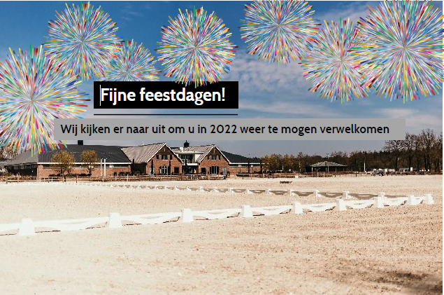 Wij Wensen Iedereen Namens Het Nationaal Hippisch Centrum Fijne ...